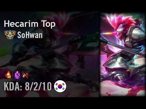 Hecarim Top vs Graves - SoHwan - KR Challenger Path 6.4
