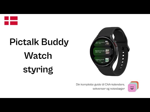 Pictalk Buddy Watch: Komplet Installationsvejledning