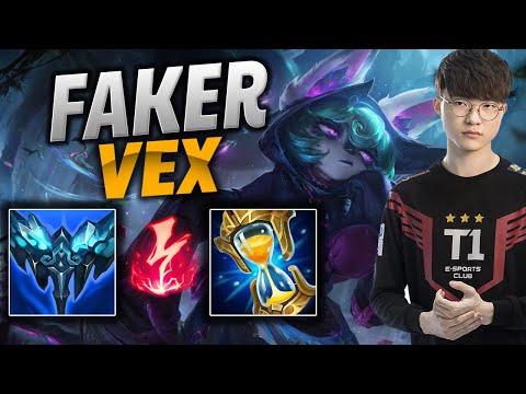 FAKER VEX MID GAMEPLAY + [LIVE STREAMING] | Pre-season 12. #Season12 #LeagueofLegends