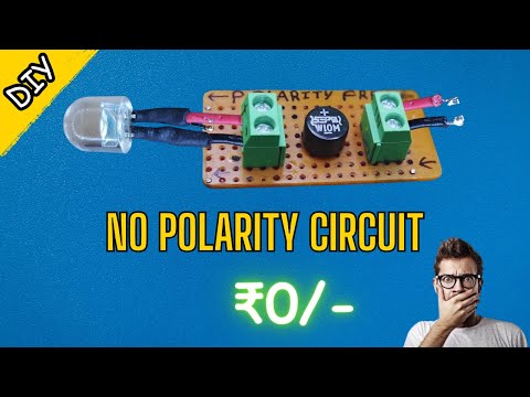 No polarity | Bridge rectifier @ElectronXYZ