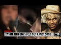 White Teen Girls Drive Around Singing Racist Song In Microphone