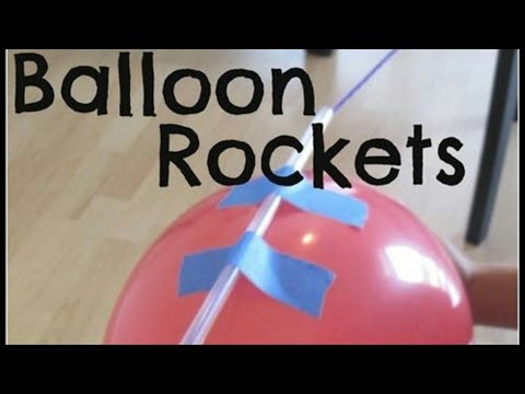 Balloon Rocket, STEM Activities