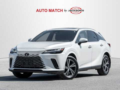 2023 Lexus RX RX 350h Auto in White for sale at Jackson's Toyota in Barrie, ON