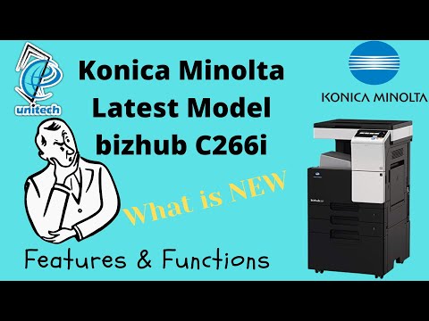 Konica Minolta Bizhub Photocopier Machine