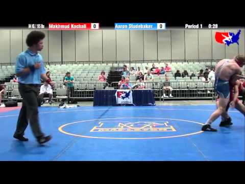 Makhmud Kochali vs. Aaron Studebaker at 2013 Junior Nationals - FILA - FS