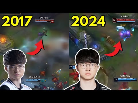 FAKER and T1 REWRITE HISTORY vs GEN G | 2017 vs Worlds 2024 | Faker Caught Same Spot