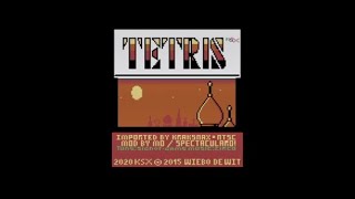 Commodore 64 += Tetris