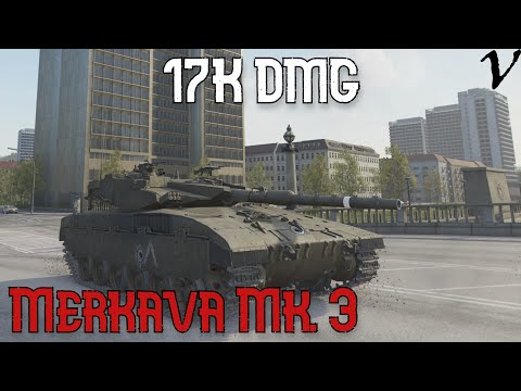 Merkava Mk. 3 - Top Tier Israel Tank: 17.2K Damage: WoT Console - World of Tanks Console