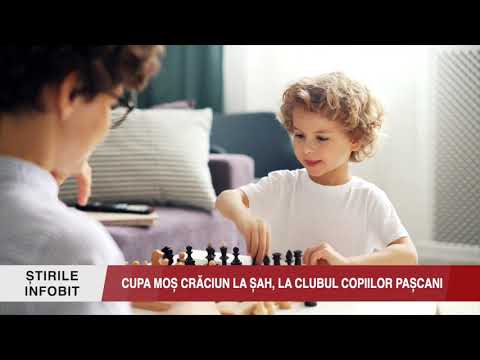 CUPA MOȘ CRĂCIUN LA ȘAH, LA CLUBUL COPIILOR PAȘCANI