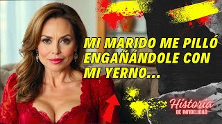 MIENTRAS MI YERNO ESTABA DANDO LO MEJOR MI HIJA Y MI MARIDO ENTRARON EN CASA.... Infidelidad Real