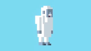 How To Unlock the “YETI” Character, In The “FESTIVE” Area, In CROSSY ROAD! ☃️