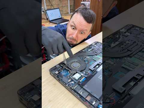 A used Dell Precision is a perfect budget workstation laptop #tech #technology #pc #shorts