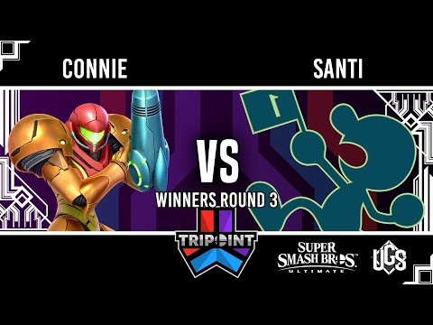 Tripoint Smash 182  -  Winners Round 3  -  Connie(Samus) Vs. SANTI(Mr Game and Watch)