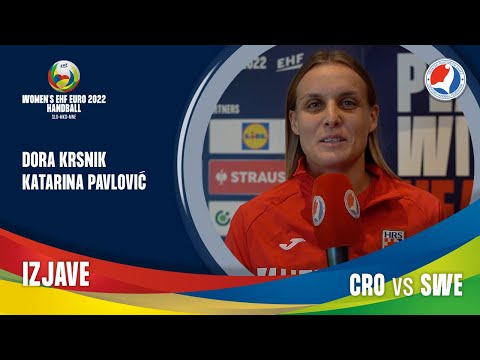 Može li Hrvatska završiti prvenstvo s pobjedom protiv Švedske? | Krsnik & Pavlović | EHF EURO 2022 |