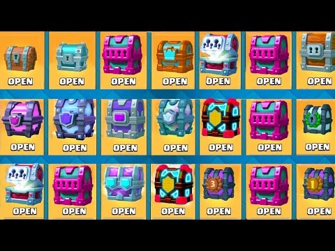 ОТКРЫЛ ВСЕ СУНДУКИ В CLASH ROYALE/КЛЕШ РОЯЛЬ