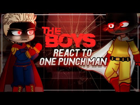 The Boys React To One Punch Man | Saitama, Garou, Tatsumaki | Gacha [ENG/RU]
