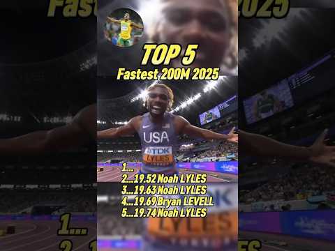 Top 5 Fastest 200M Races In 2025 Season!