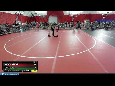 63 Lbs Champ. Round 1 - Raylan LeSage, IL Vs Eli Stuebs, WI C5ca