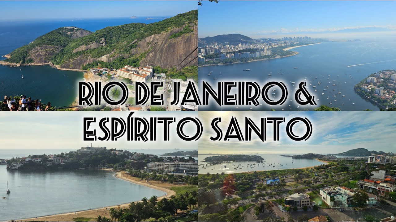CONHECENDO O RIO DE JANEIRO E ESPÍRITO SANTO - MORRO DA URCA E ORLA DE VITORIA - VLOG