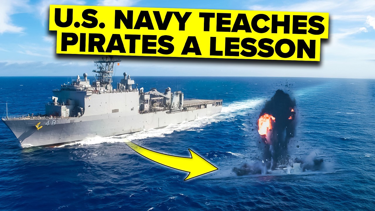 SOMALI Pirates ATTACK Wrong US Navy Ship, Then THIS Happened…