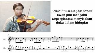 Download lagu [Free Sheet] Kamu dan Kenangan - OST Habibie Ainun 3 || Violin Sheet Music mp3