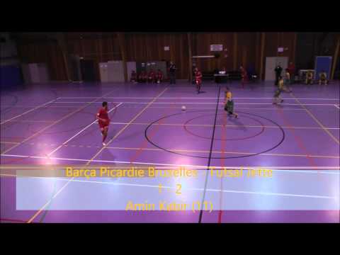 Barça Picardie Bruxelles - Futsal Jette - First Half