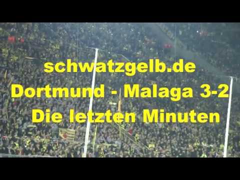 Borussia Dortmund - Málaga C.F. - 3-2 Das Wunder von Dortmund BVB Fans Südtribüne Atmosphere