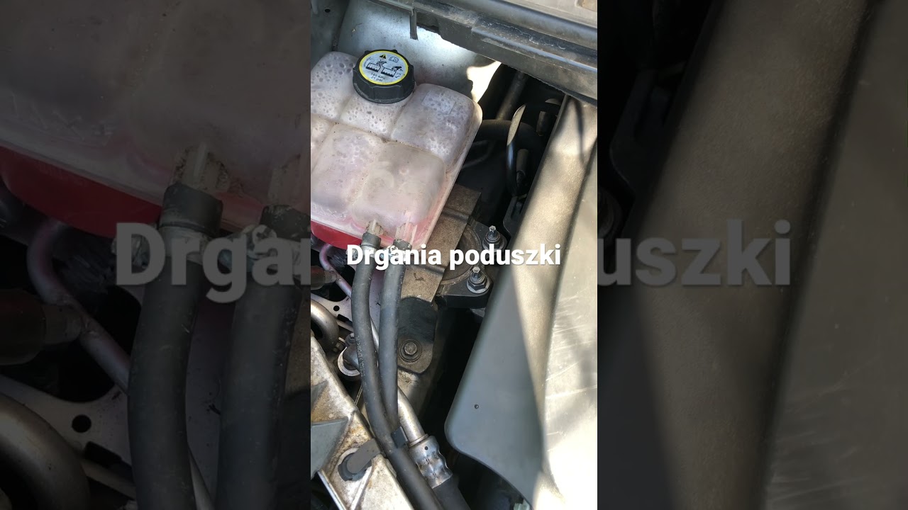 Drgania poduszki silnika