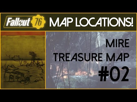 🐸Fallout 76 || The Mire 2 (Treasure Map Location)🐸