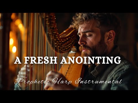 Prophetic Warfare Harp Instrumental/A FRESH ANOINTING/Background Prayer Music