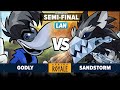 Godly vs Sandstorm - Elimination Semi-Final - Spring Royale 2024 - LAN 1v1