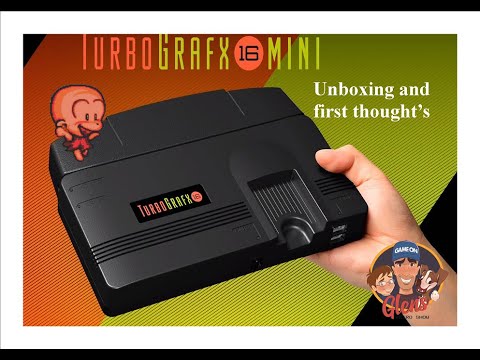 TurboGrafx-16 mini by Konami - Unboxing and first thought's