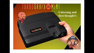 TurboGrafx-16 mini by Konami - Unboxing and first thought's