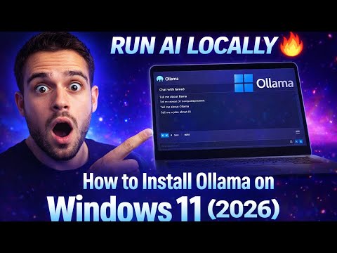 Run LLM Locally on Windows 11 using Ollama (Full 2026 Setup)