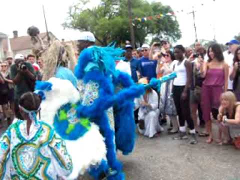 Spirit of the Fi Yi Yi ~ Mardi Gras Indian Uptown Super Sunday 2012