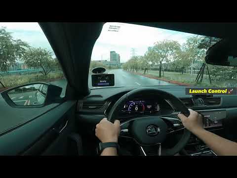 2023 SKODA SUPERB COMBI SPORTPLUS 4x4 2.0 TSI 0~100 km/h 3.9 sec / Launch Control / #PSAECU Stage 2