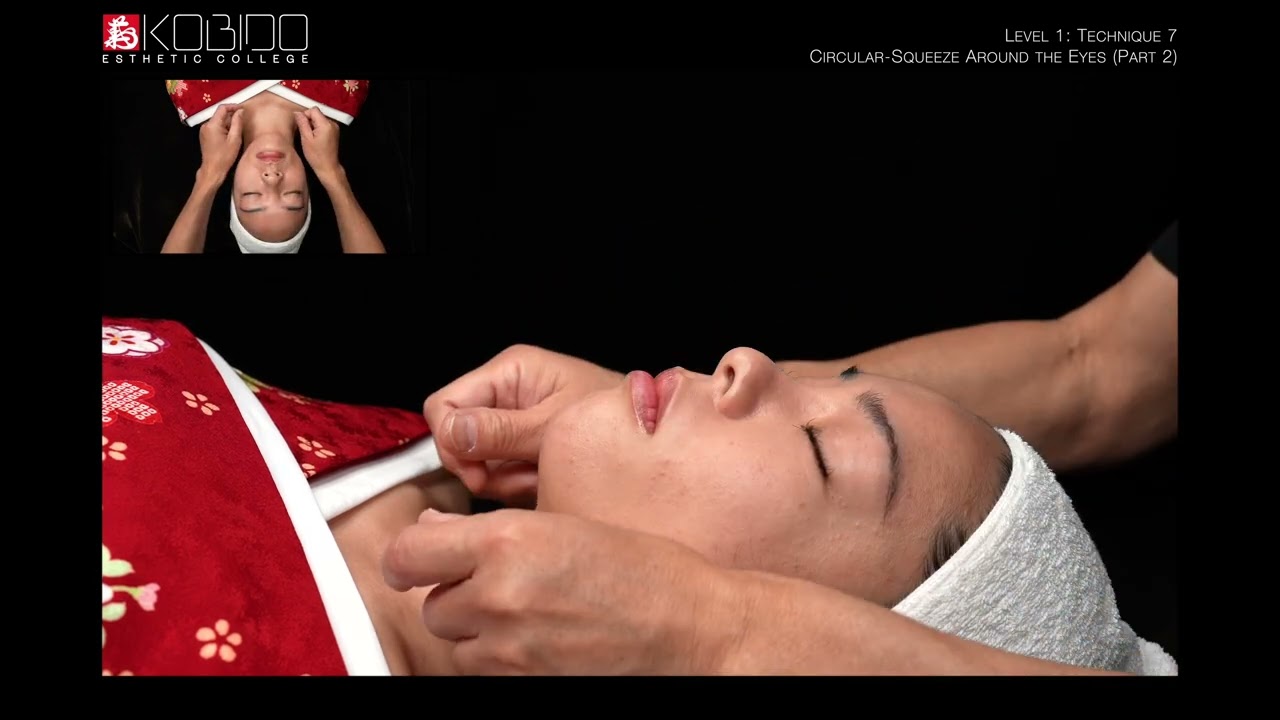 Technique 7: Circular-Squeeze Around the Eyes (Part 2)