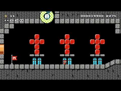 謎だらけの怖い館/Mysterious hall by に〜みん - Super Mario Maker 2 - No Commentary 1ca