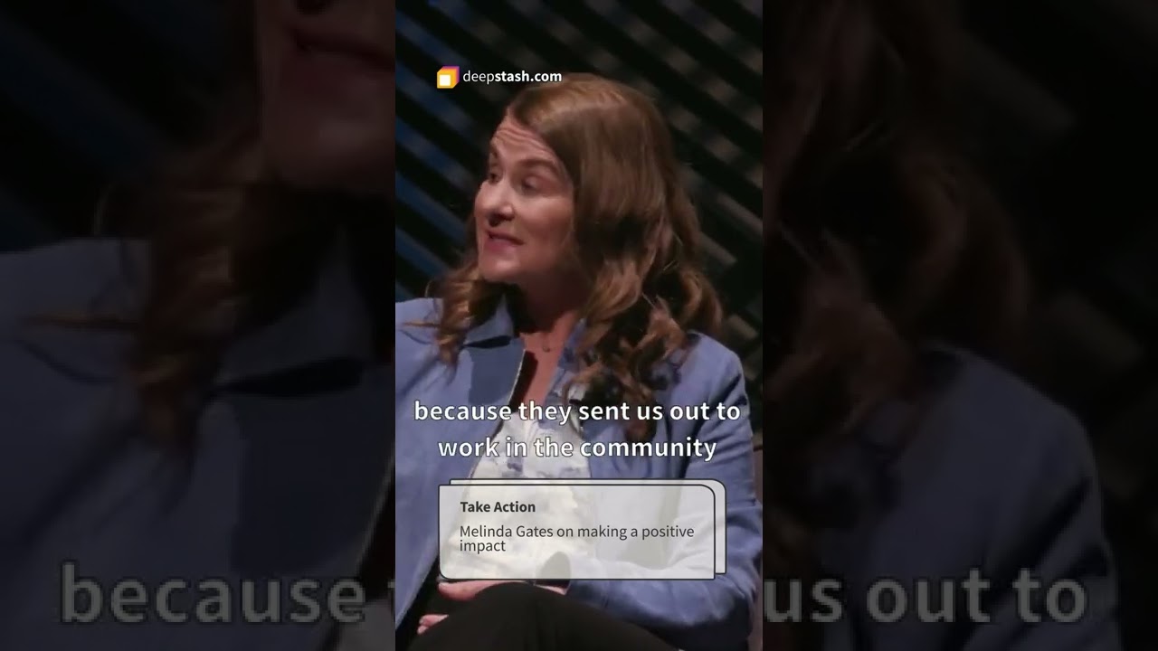 Melinda Gates - Making a positive impact #shorts