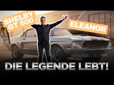 Visiting the V8 factory 🔥 Eleanor & Shelby GT500 (1968) – The rebirth of a legend!