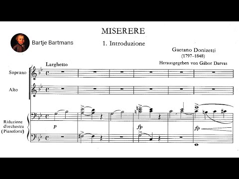 Gaetano Donizetti - Miserere, A 703 (1843)