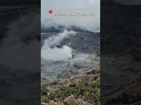 📍Volcán Poás, Alajuela Costa Rica #shorts #fyp #nature #photography