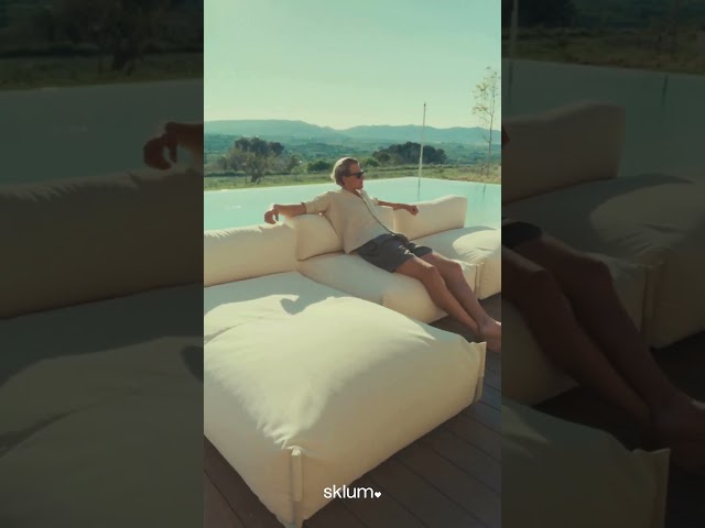 Vídeo relacionado con zylophax Juego de sofá de jardín con cojín y espacio de almacenamiento, 6 piezas, polirratán, resistente a la intemperie, para jardín, terraza, balcón, con mesa regulable en altura y grupo modular