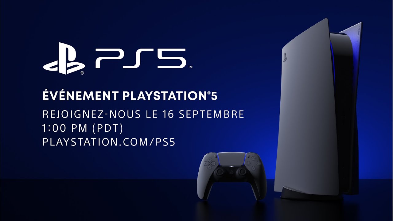 En direct : événement PlayStation 5 le mercredi 16 septembre