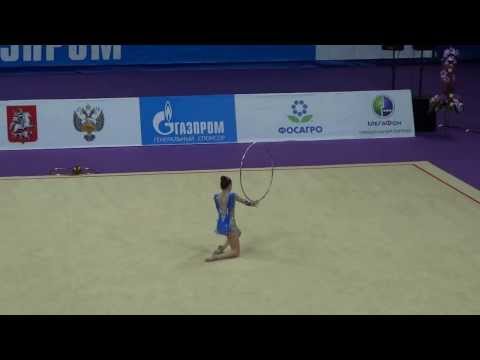 Petrosyan Elizabeth Mari (hoop), Armenia.Международный турнир юниорок, г.Москва 2014