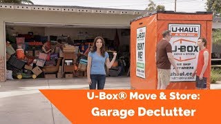 U-Box® Move & Store: Garage Declutter