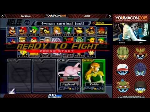 Youmacon 2015 Melee - Gunblade vs LSDX