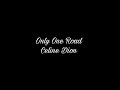 Only One Road - Celine Dion (Lyric Video)