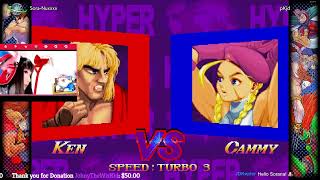 Jan-12-2025 Let's play HYPER SF2 & #USF4 !!