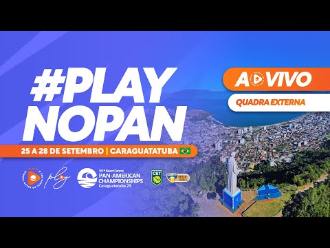 SUB-18 QUARTAS: A. CAETANO/ B. VALERIO (BRA) X G. CERAME/ V. LUGO (PUR) - PAN-AMERICANO 2025